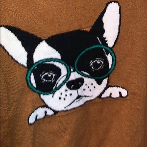 Forever 21 Sweaters - Sweater with puppy dog and glasses. Forever 21 Sweaters - Sweater with puppy dog and glasses.